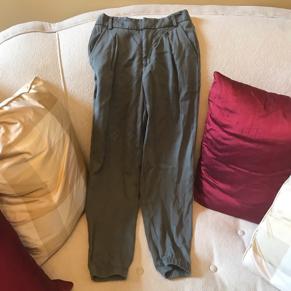 Army green pants